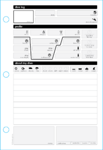Dive Log Book Refills - Custom Printed Dive Logs | Branded Diving Logs